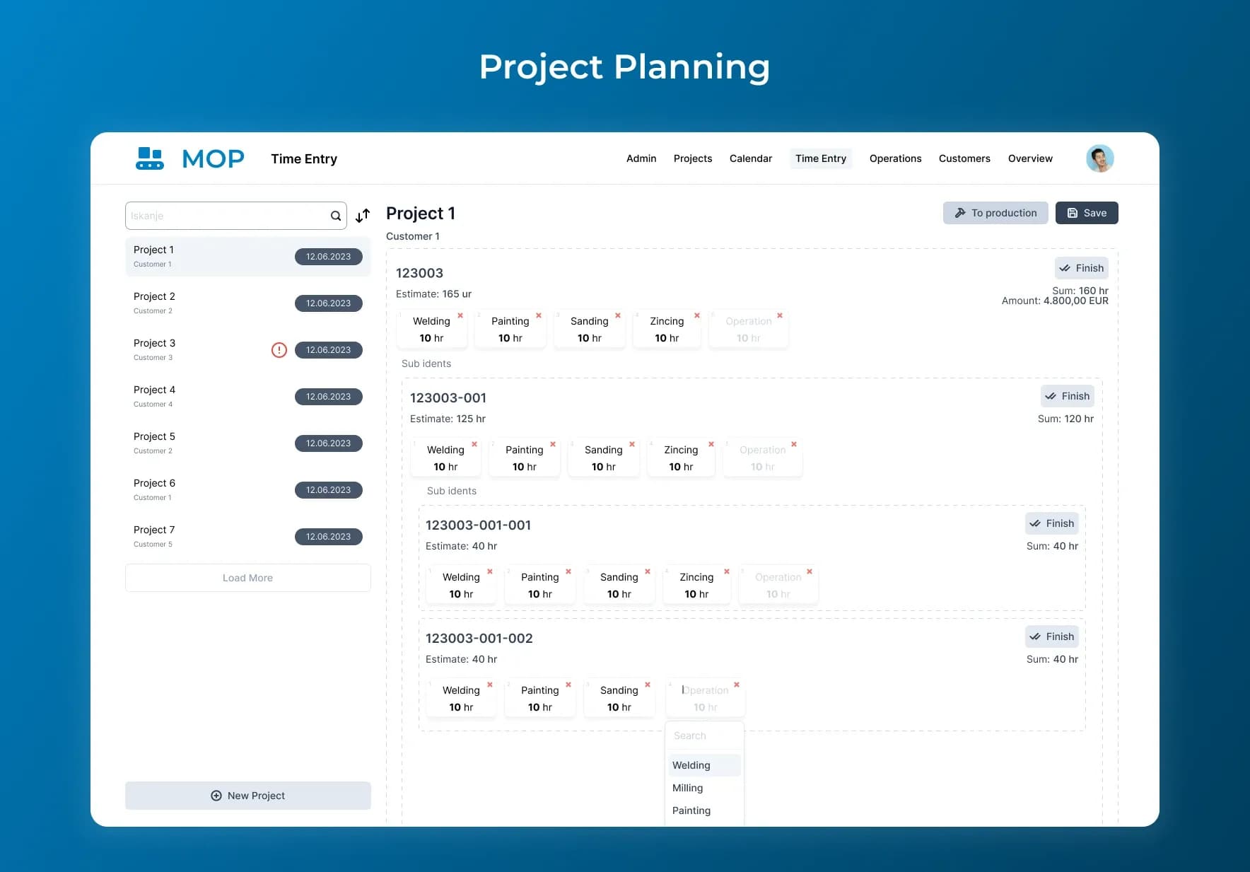 mop-project-planning